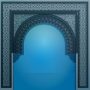 طرح قاب گرد محرابی
