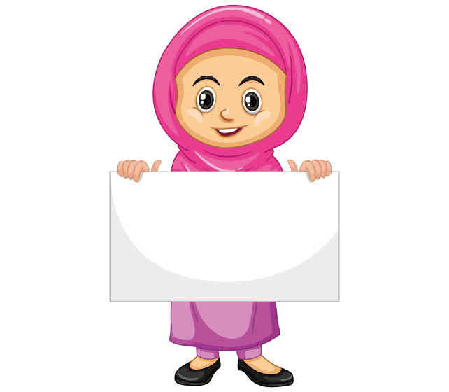 وکتور لایه باز بنر آموزشی طرح حجاب