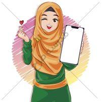 کاراکتر معلم زن باحجاب
