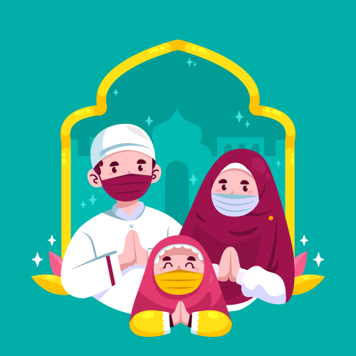 وکتور ماه رمضان