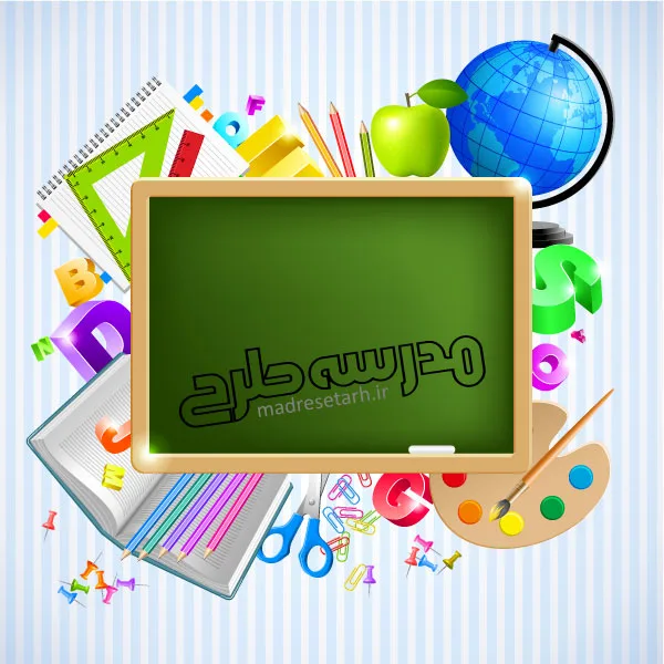 وکتور لایه باز بنر آموزشی