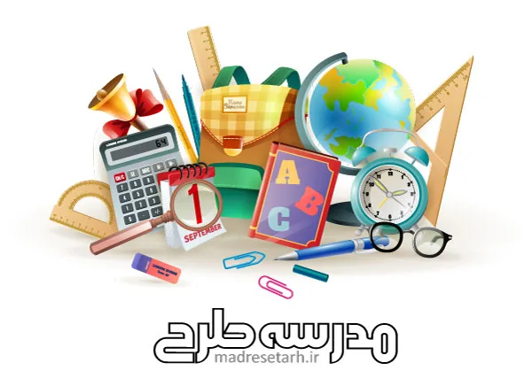 وکتور لایه باز نوشت افزار