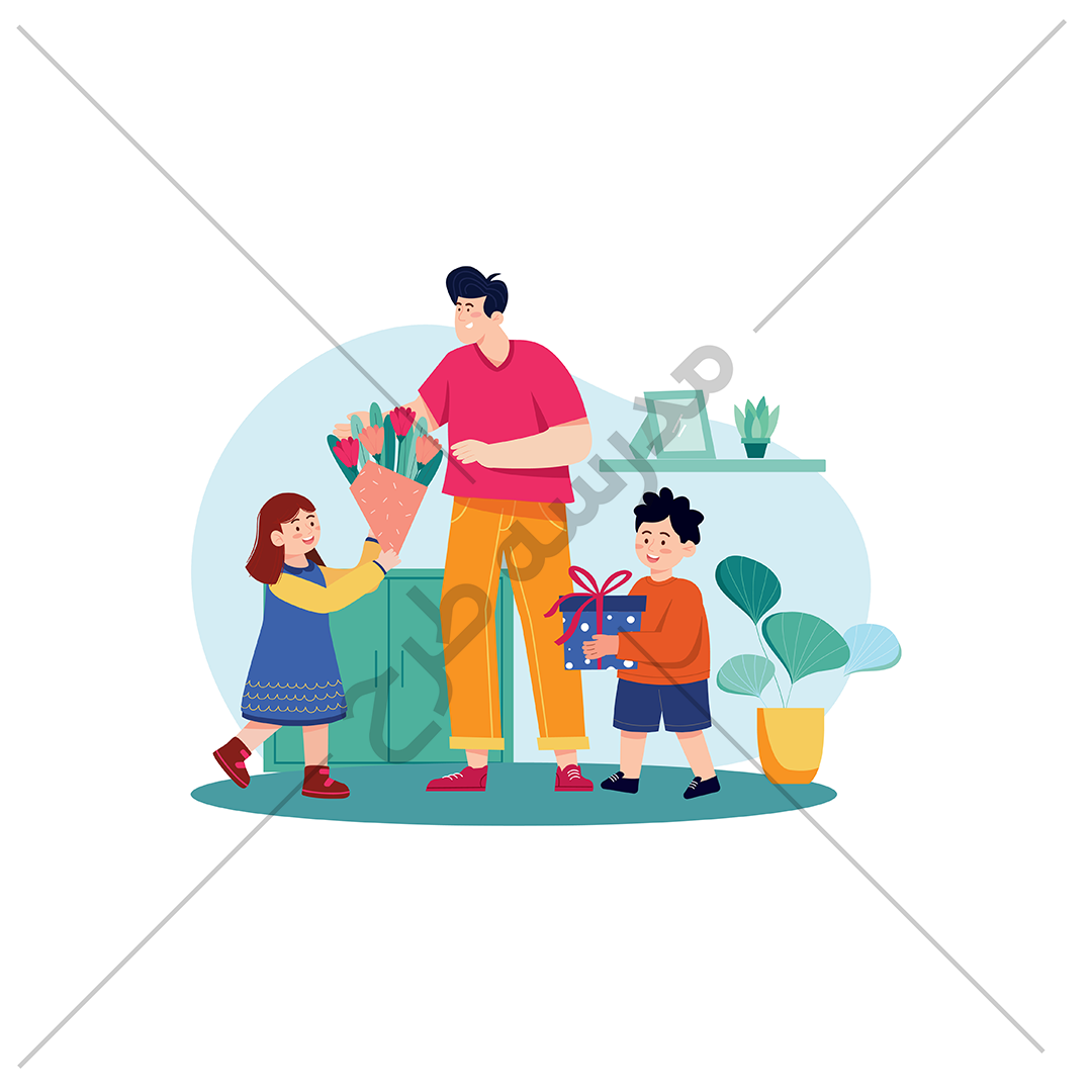 وکتور روز پدر