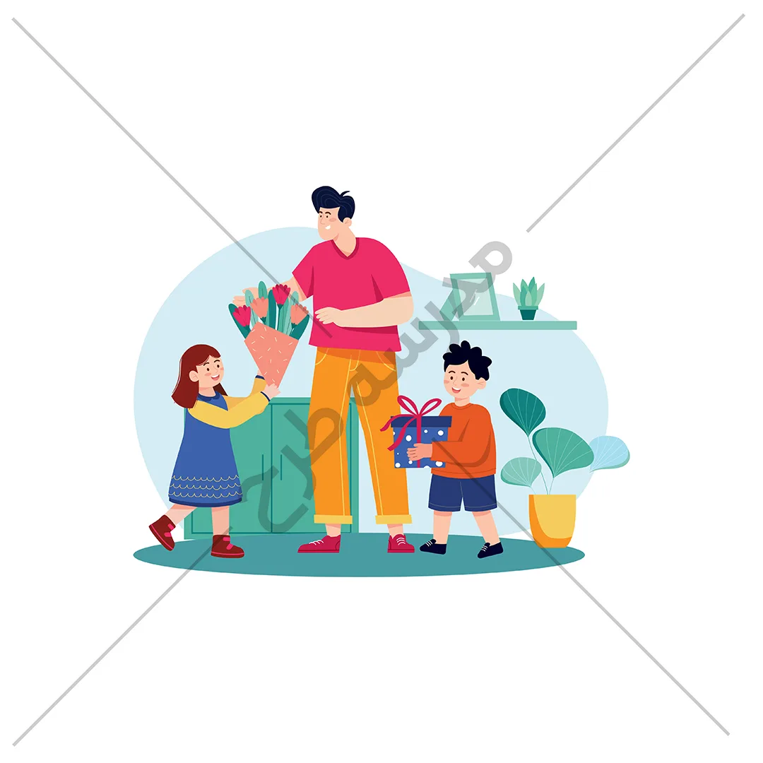 وکتور روز پدر