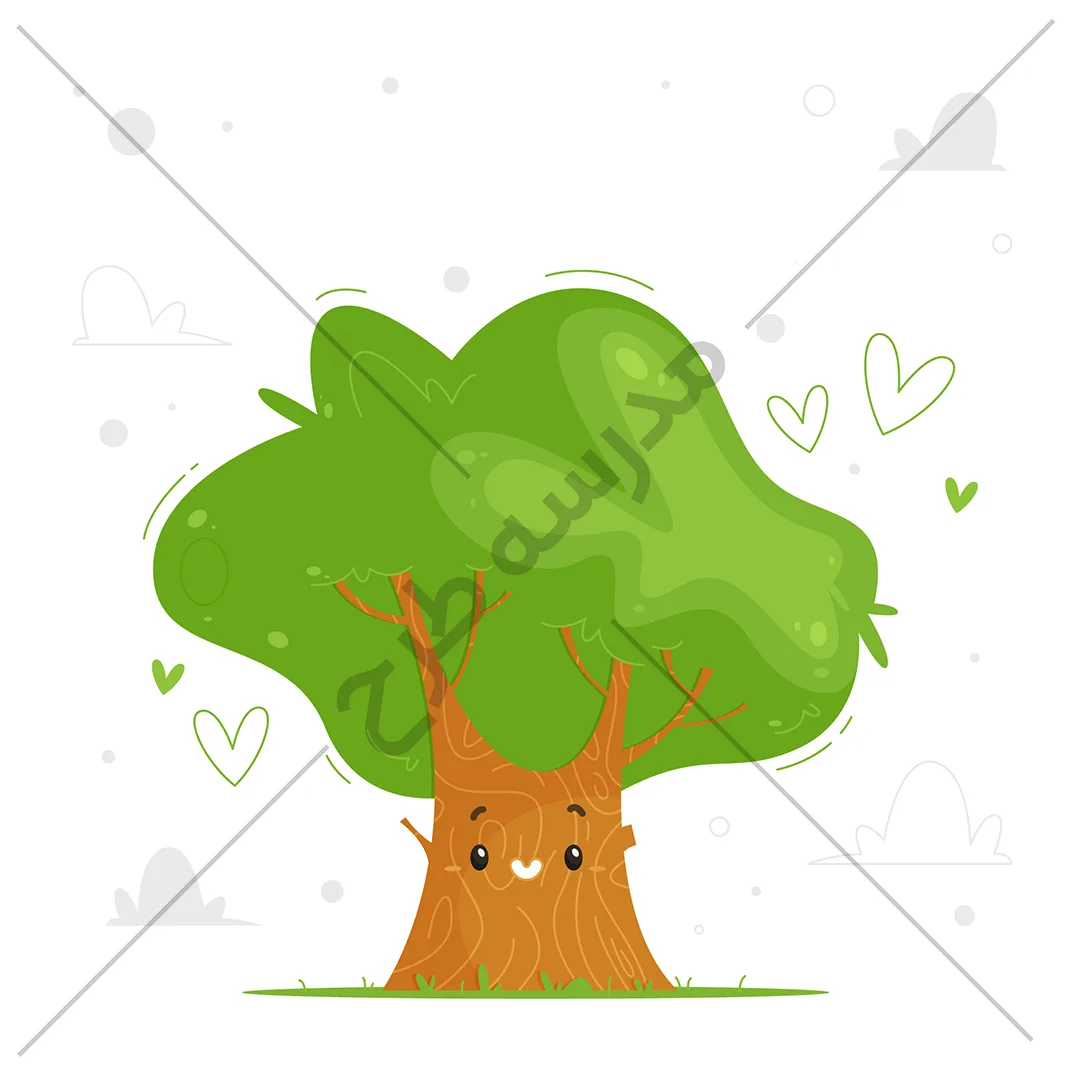وکتور روز درخت کاری