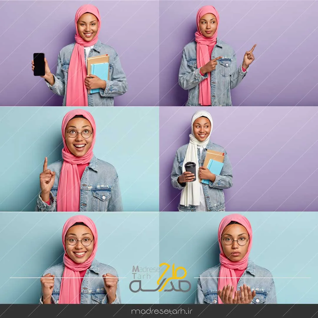 عکس دانش آموز دختر