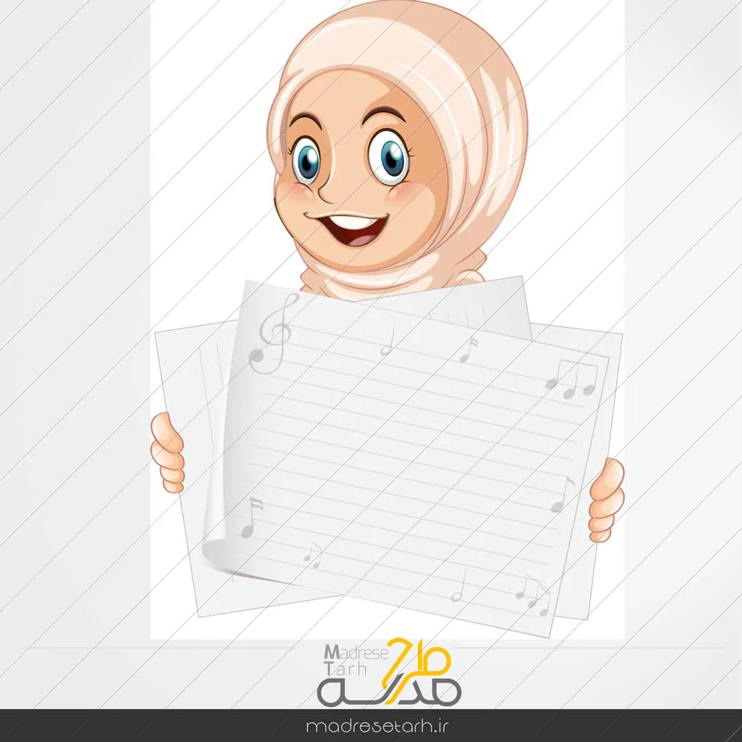 وکتور بنر آموزشی طرح حجاب