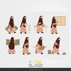 مجموعه وکتور روز مادر