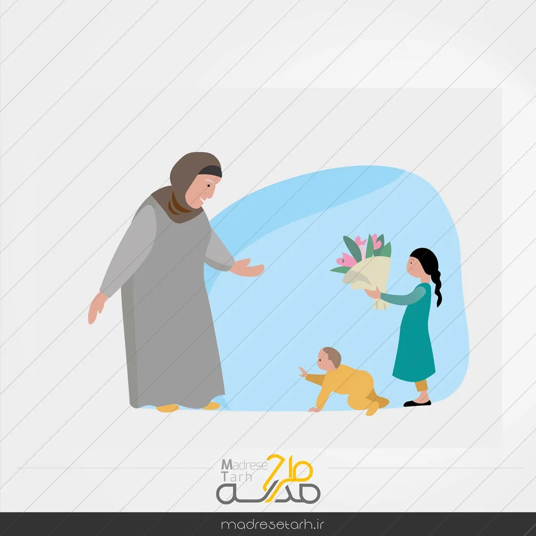 وکتور روز زن