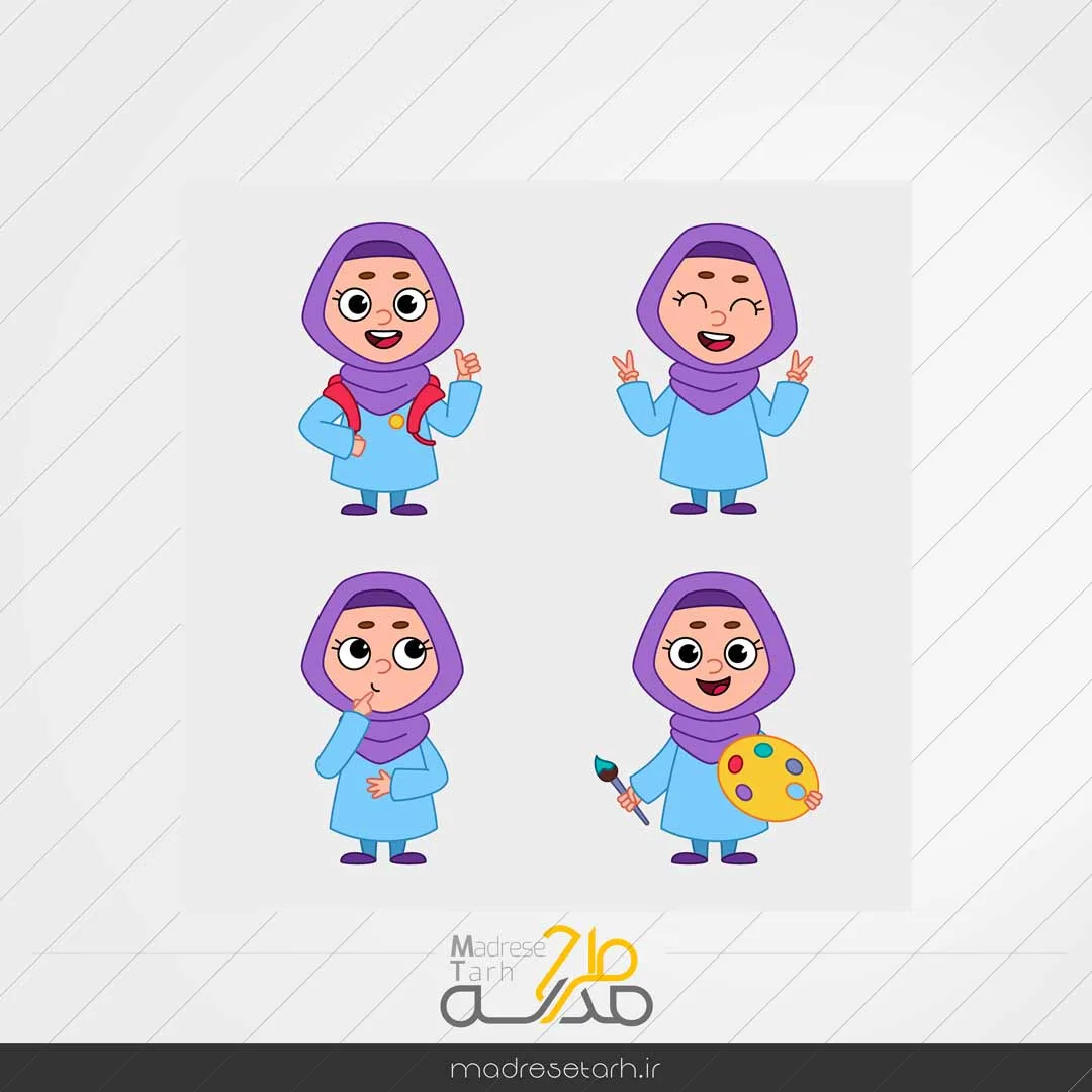 وکتور دختر