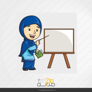 کاراکتر دختر باحجاب