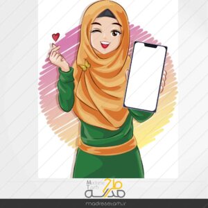 کاراکتر معلم زن باحجاب